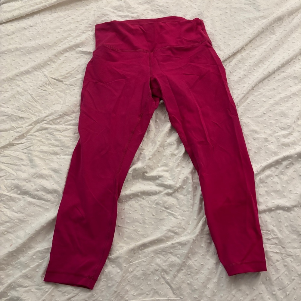 Lululemon pink leggings
